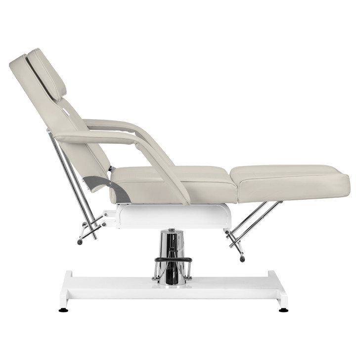 Fotel kosmetyczny hydrauliczny Sillon v2 210 beżowy