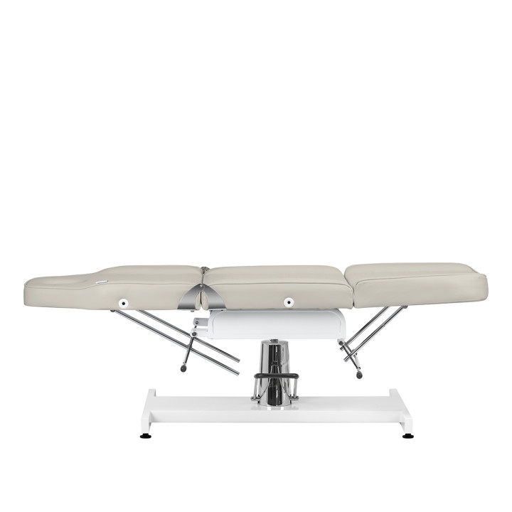 Fotel kosmetyczny hydrauliczny Sillon v2 210 beżowy