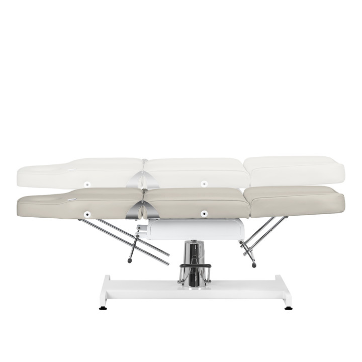 Fotel kosmetyczny hydrauliczny Sillon v2 210 beżowy