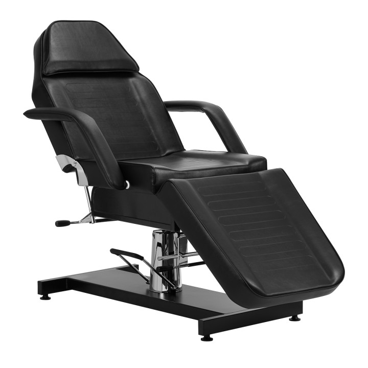 Fotel kosmetyczny hydrauliczny Sillon v2 210 czarny
