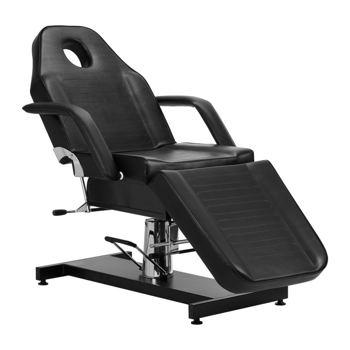 Fotel kosmetyczny hydrauliczny Sillon v2 210 czarny