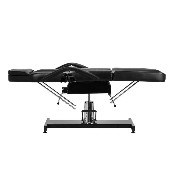 Fotel kosmetyczny hydrauliczny Sillon v2 210 czarny