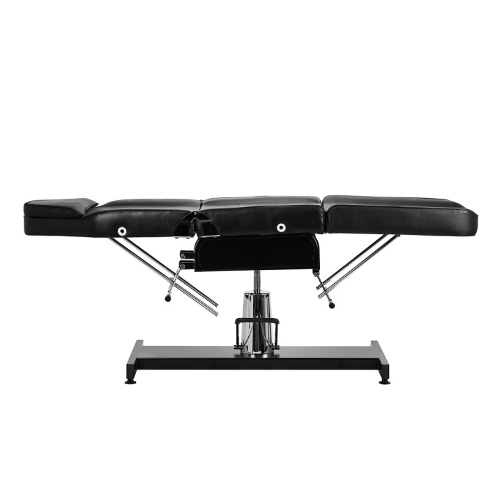 Fotel kosmetyczny hydrauliczny Sillon v2 210 czarny