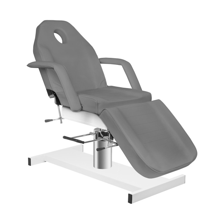 Fotel kosmetyczny hydrauliczny A 210 szary