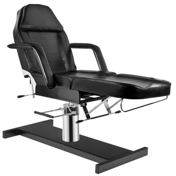 Fotel kosmetyczny hydrauliczny A 210 czarny