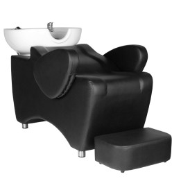 Myjnia fryzjerska Hair System HSB46 czarna