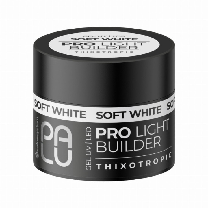 Palu Żel Budujący do paznokci Pro Light Builder Soft White 12g