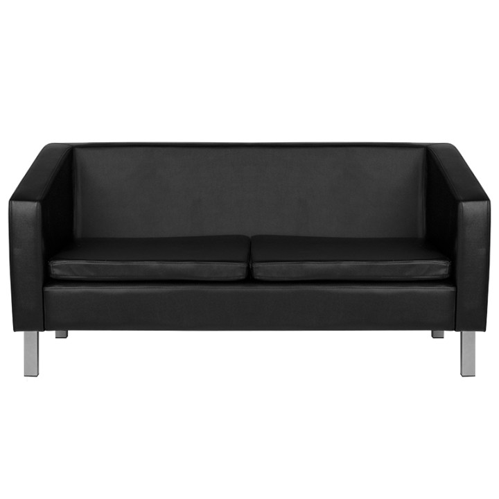 Sofa do poczekalni Gabbiano BM18003 czarna