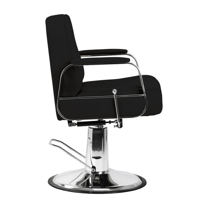 Fotel barberski Gabbiano Rufo czarny