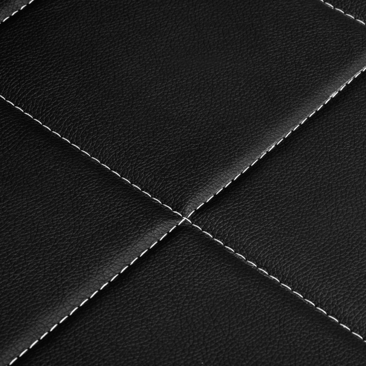 Sofa do poczekalni Gabbiano Avila czarno-złota