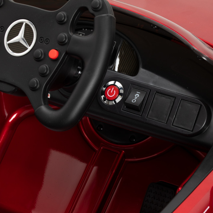 Fotel fryzjerski dziecięcy samochodzik Gabbiano Mercedes