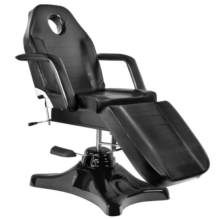 Fotel kosmetyczny hydrauliczny A 234 czarny