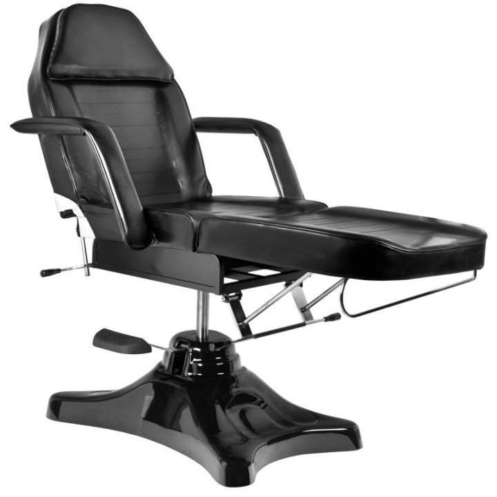 Fotel kosmetyczny hydrauliczny A 234 czarny