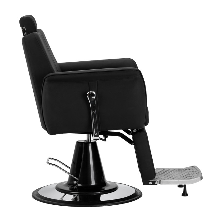 Fotel barberski Gabbiano Athena czarny