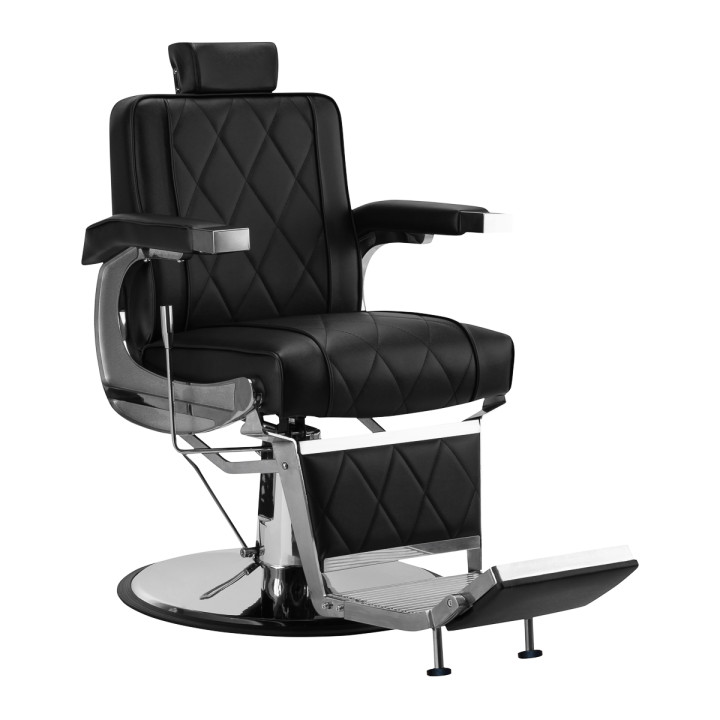 Fotel barberski Hair System BM88066 czarny