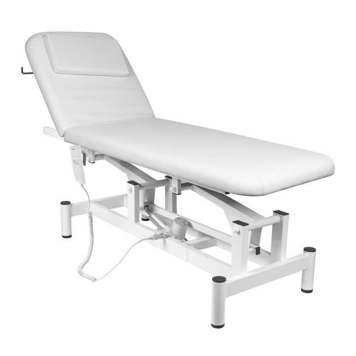 Leżanka do masażu elektryczna Sillon 079 1 silnik biała