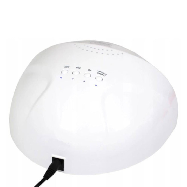 Lampa do paznokci uv/led 48W do lakierów hybrydowych biała