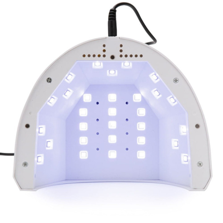 Lampa do paznokci uv/led 48W do lakierów hybrydowych biała