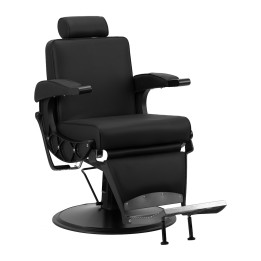 Fotel barberski Gabbiano Continental czarny