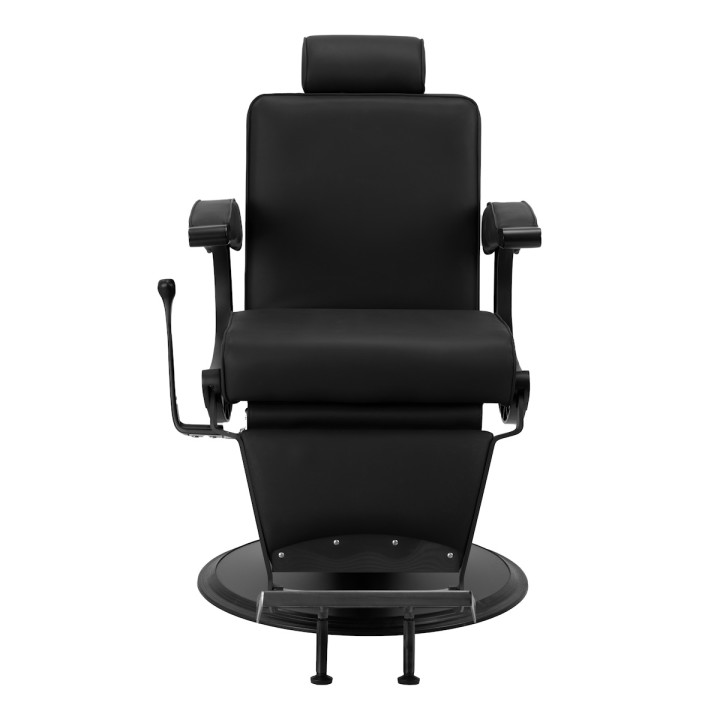 Fotel barberski Gabbiano Continental czarny