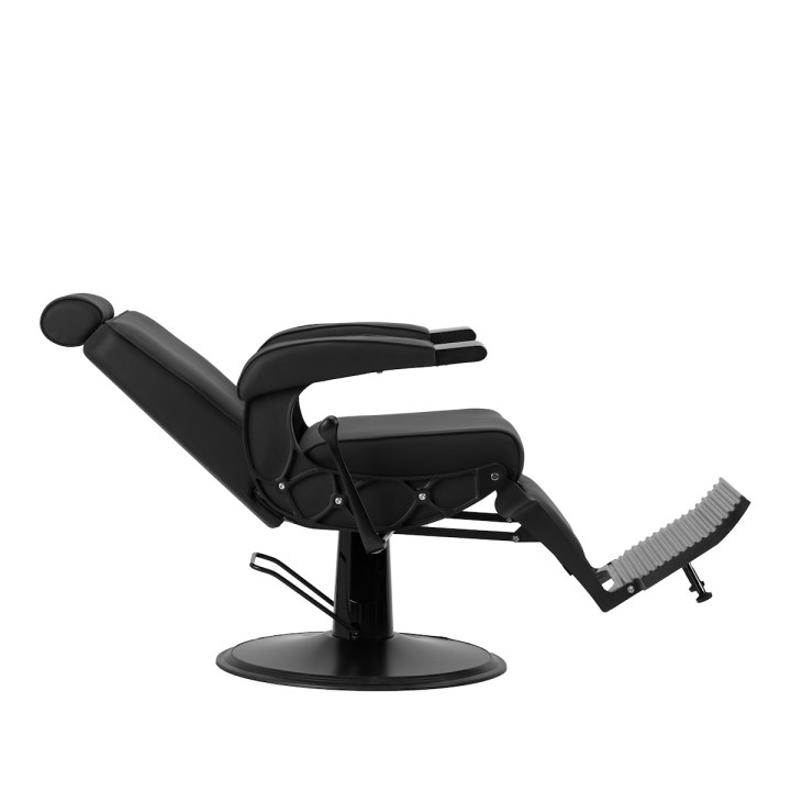 Fotel barberski Gabbiano Continental czarny