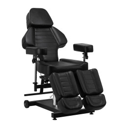 Fotel hydrauliczny do tatuażu Pro Ink 601A czarny
