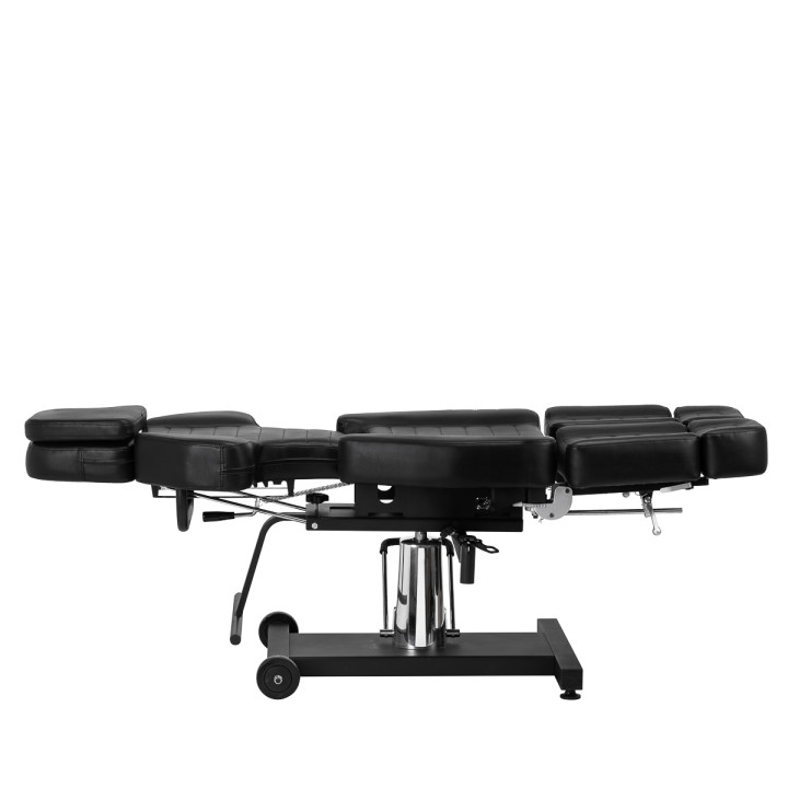 Fotel hydrauliczny do tatuażu Pro Ink 601A czarny