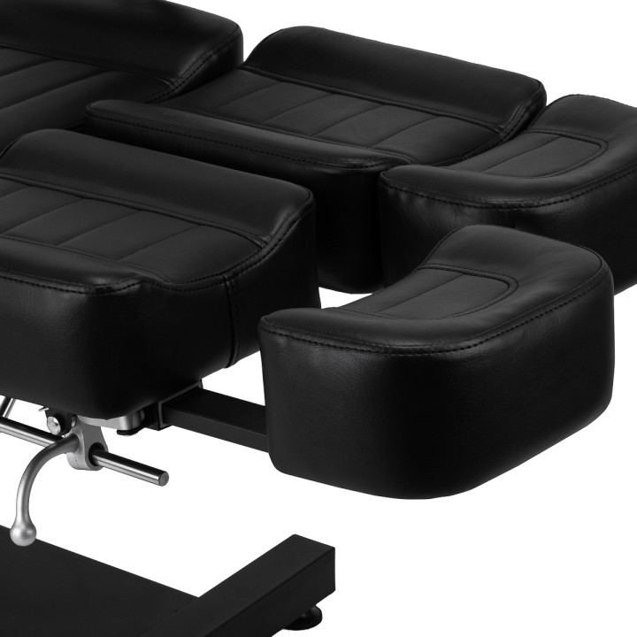 Fotel hydrauliczny do tatuażu Pro Ink 601A czarny