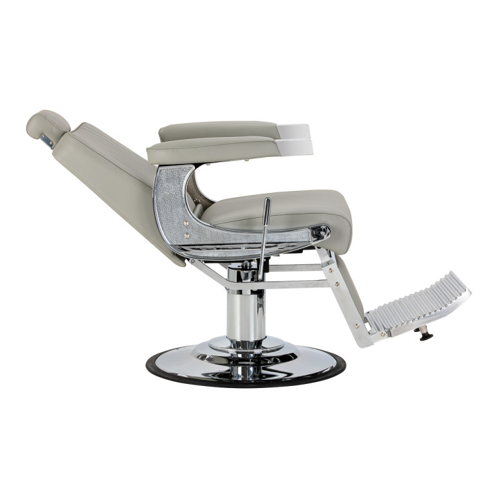 Fotel barberski Gabbiano Visionerio szary