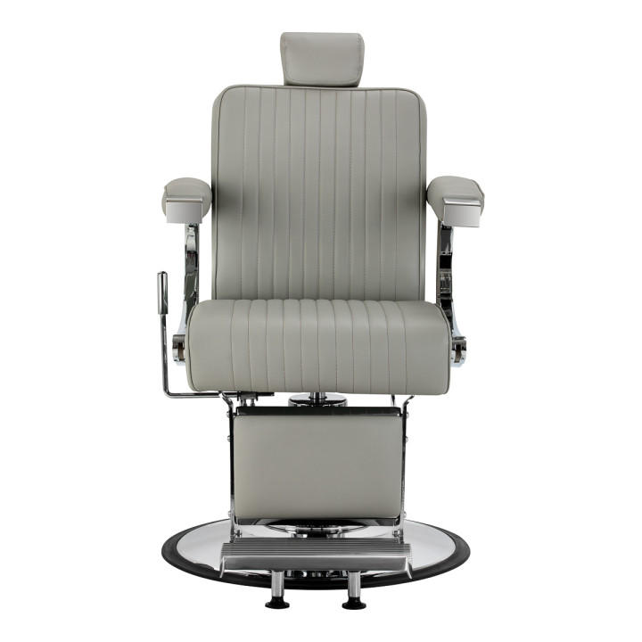 Fotel barberski Gabbiano Visionerio szary