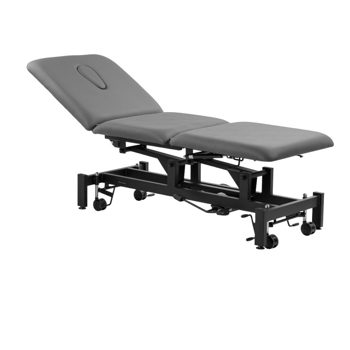 Stół rehabilitacyjny do masażu i fizjoterapii hydrauliczny Balance Solidum 3 Szary