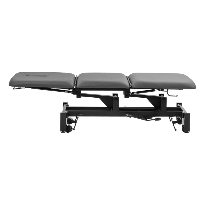 Stół rehabilitacyjny do masażu i fizjoterapii hydrauliczny Balance Solidum 3 Szary
