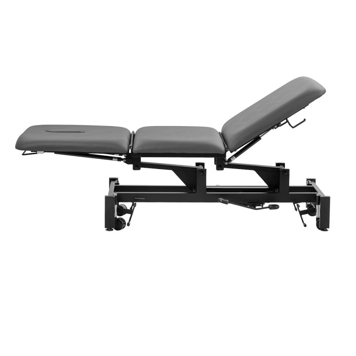 Stół rehabilitacyjny do masażu i fizjoterapii hydrauliczny Balance Solidum 3 Szary