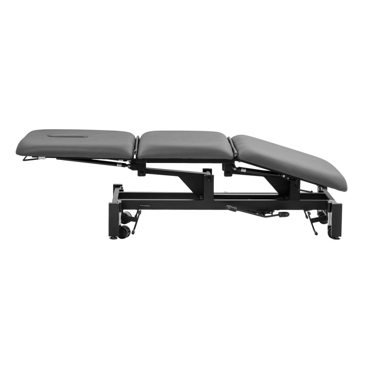 Stół rehabilitacyjny do masażu i fizjoterapii hydrauliczny Balance Solidum 3 Szary