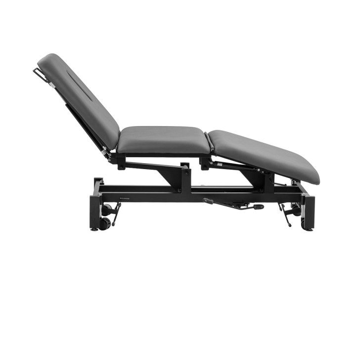 Stół rehabilitacyjny do masażu i fizjoterapii hydrauliczny Balance Solidum 3 Szary