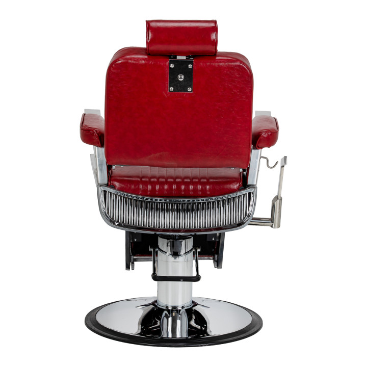 Fotel barberski Gabianno Royal X czerwony
