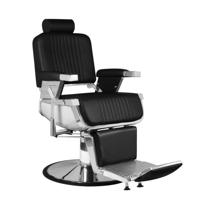Fotel barberski Gabbiano Royal X czarny