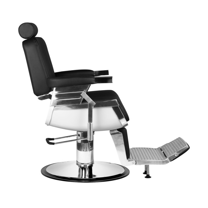 Fotel barberski Gabbiano Royal X czarny