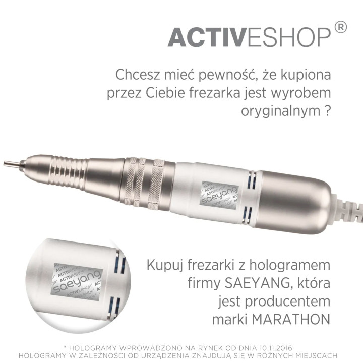 Frezarka Saeyang Marathon Multi 600 mikrosilnik protetyczny + BM50S1 bezszczotkowa