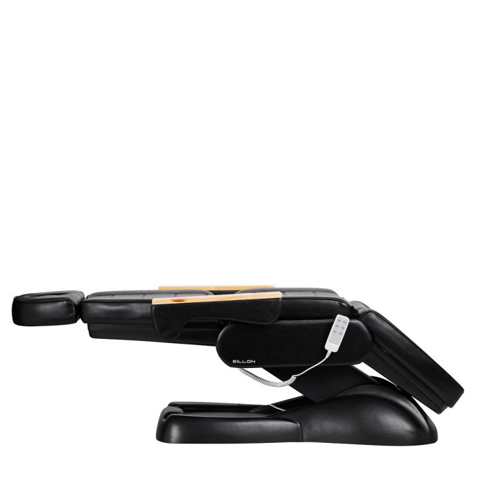 Fotel kosmetyczny elektryczny Sillon Lux 273b 3 silniki czarny