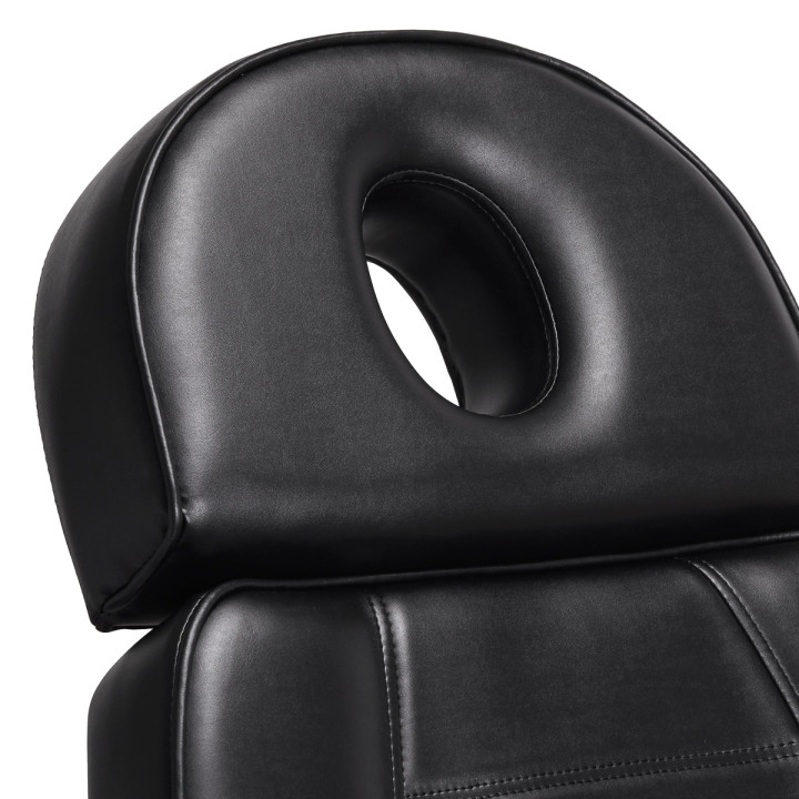 Fotel kosmetyczny elektryczny Sillon Lux 273b 3 silniki czarny