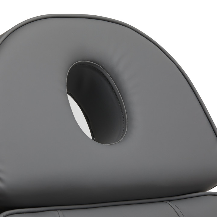Fotel kosmetyczny elektryczny Sillon Lux 273b 3 silniki szary