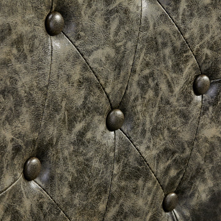 Fotel barberski Gabbiano President "Old Leather" zielony