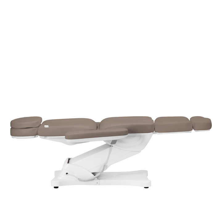 Fotel kosmetyczny elektryczny Sillon Classic 3 silniki brązowy