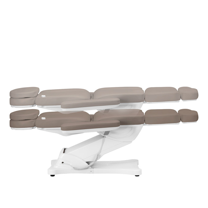 Fotel kosmetyczny elektryczny Sillon Classic 3 silniki brązowy
