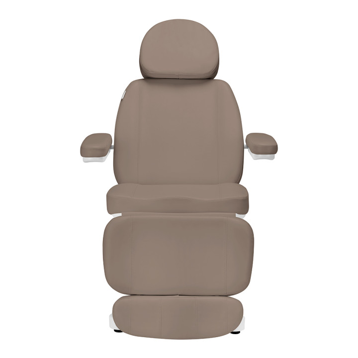 Fotel kosmetyczny elektryczny Sillon Classic 3 silniki brązowy