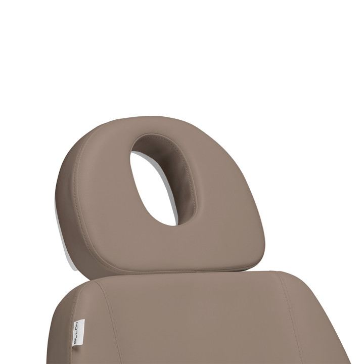Fotel kosmetyczny elektryczny Sillon Classic 3 silniki brązowy