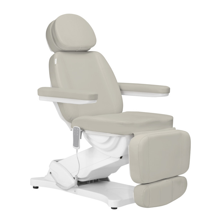 Fotel kosmetyczny elektryczny Sillon Classic 3 silniki beżowy