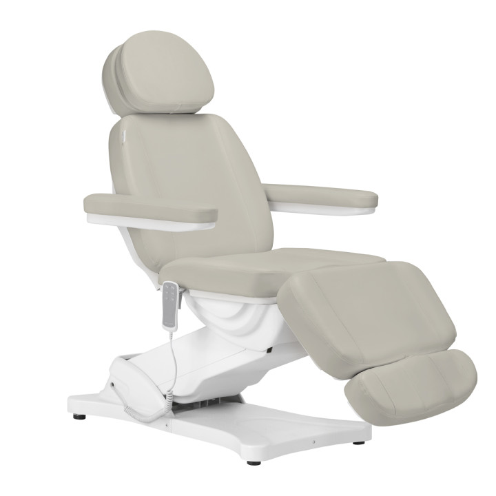Fotel kosmetyczny elektryczny Sillon Classic 3 silniki beżowy