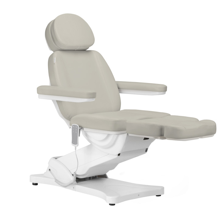 Fotel kosmetyczny elektryczny Sillon Classic 3 silniki beżowy